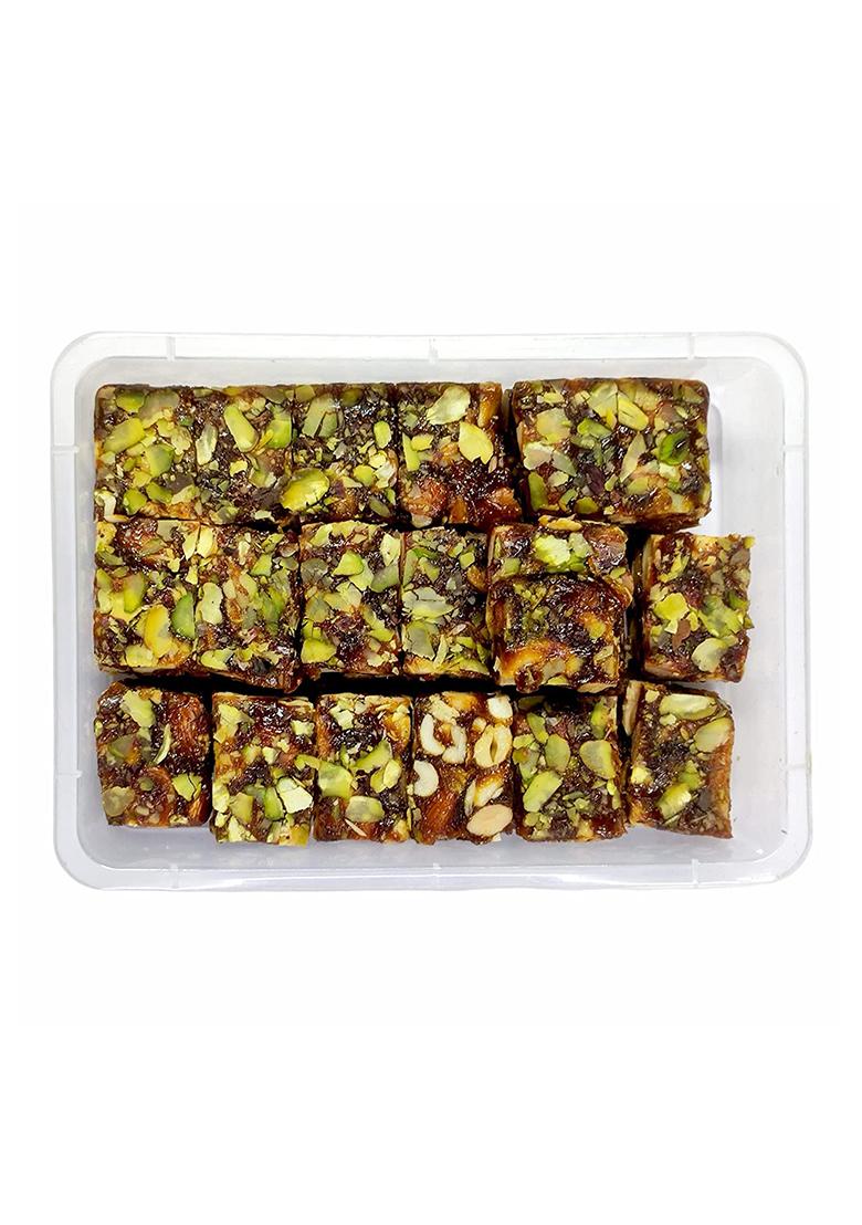 Midwinfer Dry Fruits Chikki 500G (Sugar Free) Dry Fruits Dates Barfi