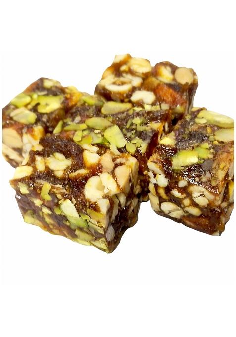 Midwinfer Dry Fruits Chikki 500G (Sugar Free) Dry Fruits Dates Barfi