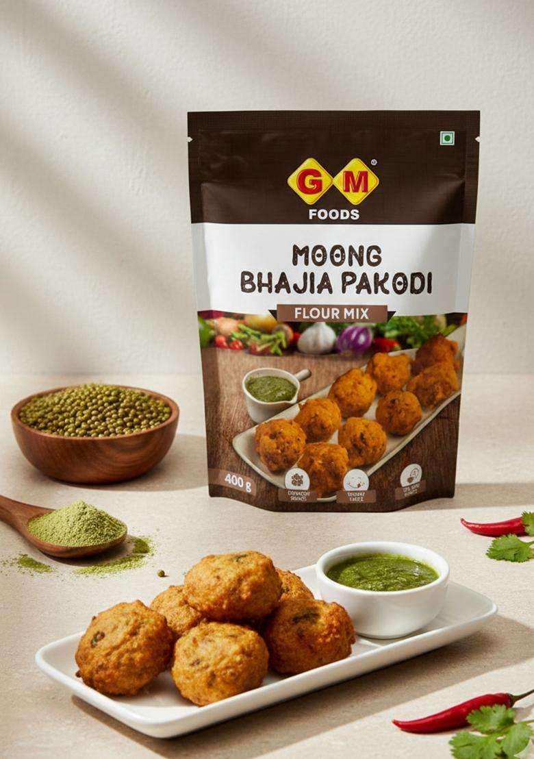 Gm Foods Moong Dal Pakodi 400G - Indya