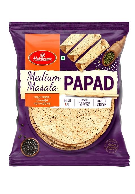 Haldiram'S Medium Masala Papad, 200 Gm