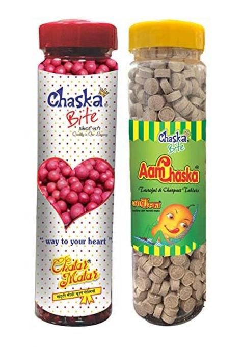 Alkas Chaska Bite Duo Tangy Aam Chaska & Sweet Chatpata Candy Combo