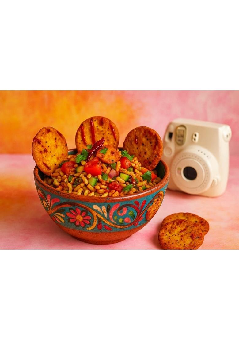 Soul Bakes Aachari Mathri Snacks | Made with Pickle Spices | No Maida, No Refined Sugar, No Palm Oil | Baked Namkeen | 200g