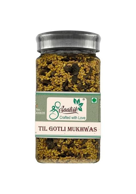 Shree Saatvik Til Gotli Mukhwas | Sesame & Mango Seeds Mouth Freshener | Digestive & Healthy After meal