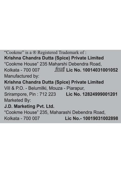 Cookme Masala Papad 400g (2 Pkt of 200g each)| Authentic Spicy Dal Papad | Crispy & Crunchy Snack | Ready to Fry or Roast | Traditional Indian Taste | Veg Snack & Appetizer