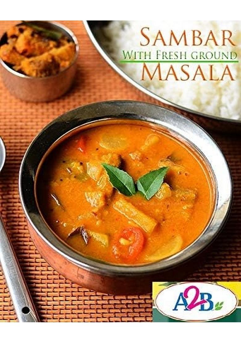 A2B Adyar Anand Bhavan Sweets and Snacks South Indian Special Sambar Powder (Pack of 4 * 100 GM)