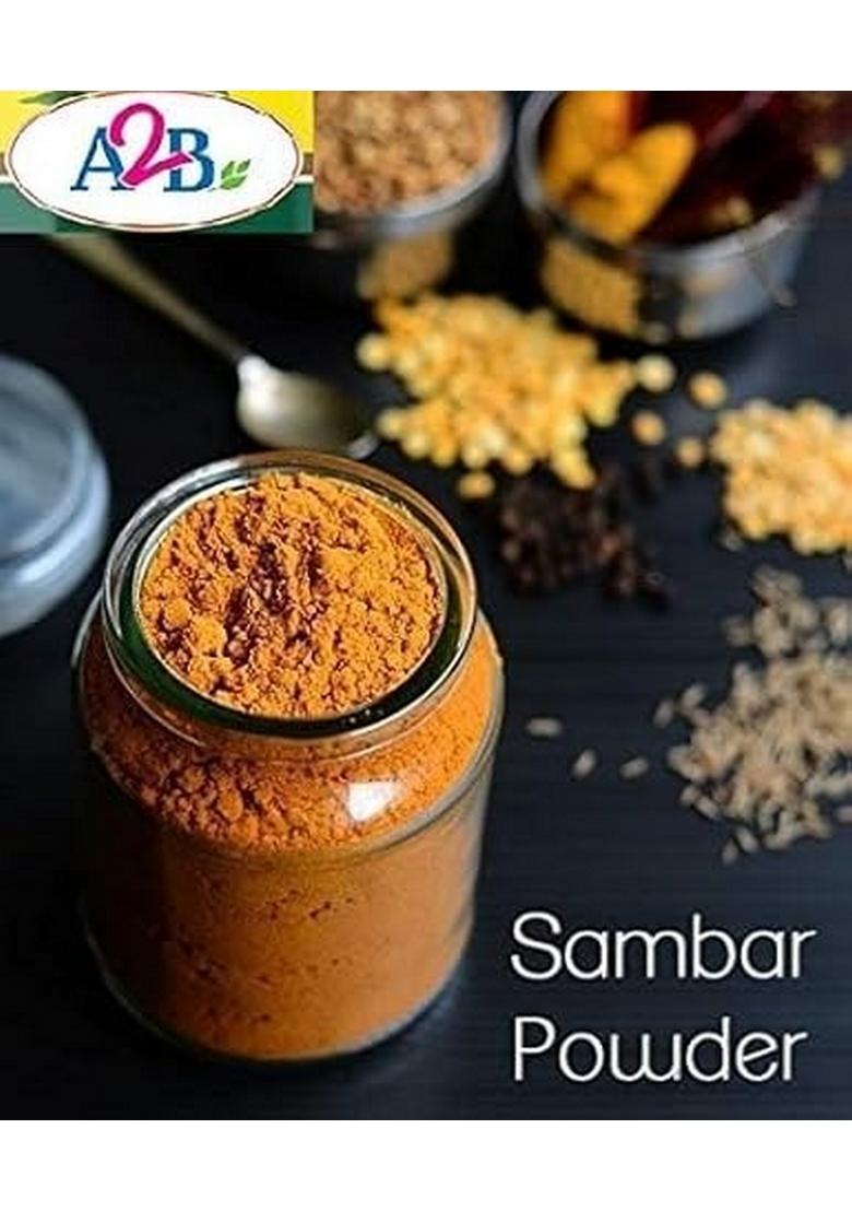 A2B Adyar Anand Bhavan Sweets and Snacks South Indian Special Sambar Powder (Pack of 4 * 100 GM)
