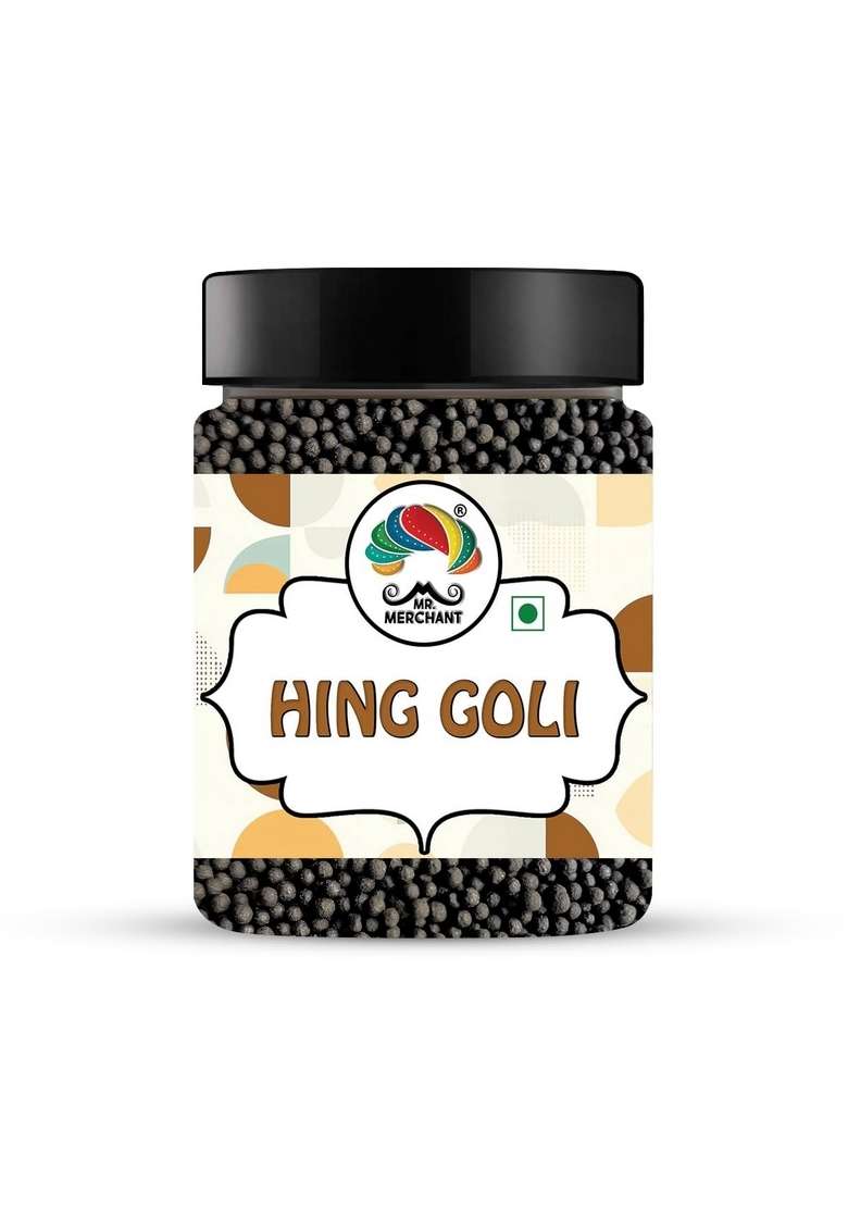 Mr. Merchant Hing Goli for Digestion 300g - Chatpati Hing Goli Pachak, After Meal Digestives Mukhwas Mouth Fresheners - Indya