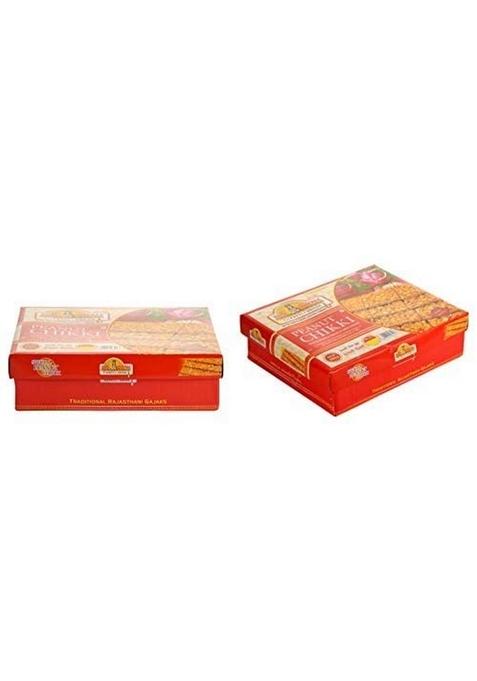 Shree Shyam Tilpatti Udyog Peanut Chikki â€“ Crunchy Groundnut Gud Chikki 500g Pack of 2 Traditional Indian Sweet Snack Jaggery & Peanut Bar No Preservatives Festival Special Mithai