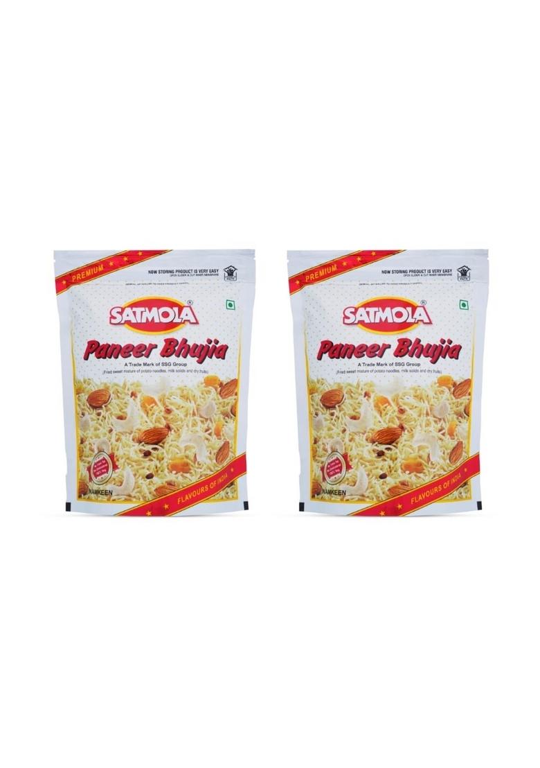 Satmola Paneer Bhujia Namkeen, Healthy Snacks for adults & kids | India's First Authentic Paneer Bhujia Namkeen
