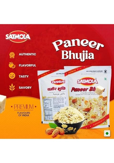 Satmola Paneer Bhujia Namkeen, Healthy Snacks for adults & kids | India's First Authentic Paneer Bhujia Namkeen