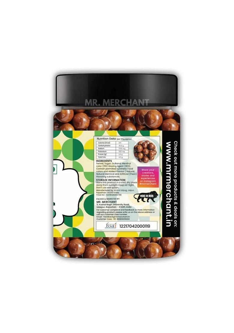 Mr. Merchant Paan Shots (Instant Paan, Mouth freshener, Mukhwas) Pan Flavor Candy, 250g