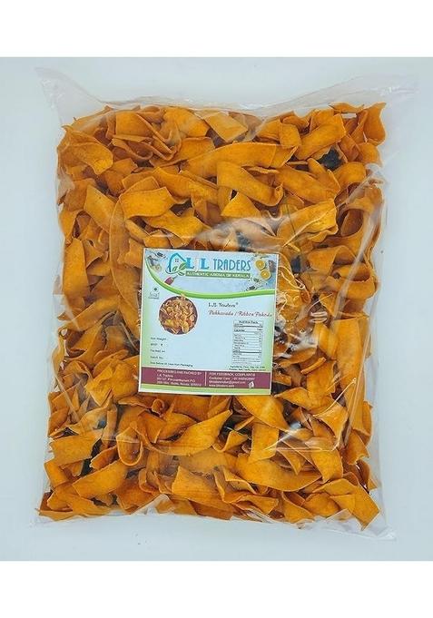 Ljl Traders Home Made Kerala Pakkavada / Ribbon Pakoda (Ready To Eat) - 500 Gm