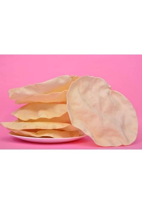 Veganic Appalam Papadam 400Gm South Indian Apalam Papad Madurai Plain Rice & Urid Aplam Happala Chawal Ke Ready To Cook Best With Lunch Dinner Evening Snacks