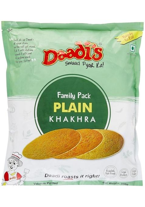 Daadis_Aripl Daadi'S Plain Khakhra Family Pack