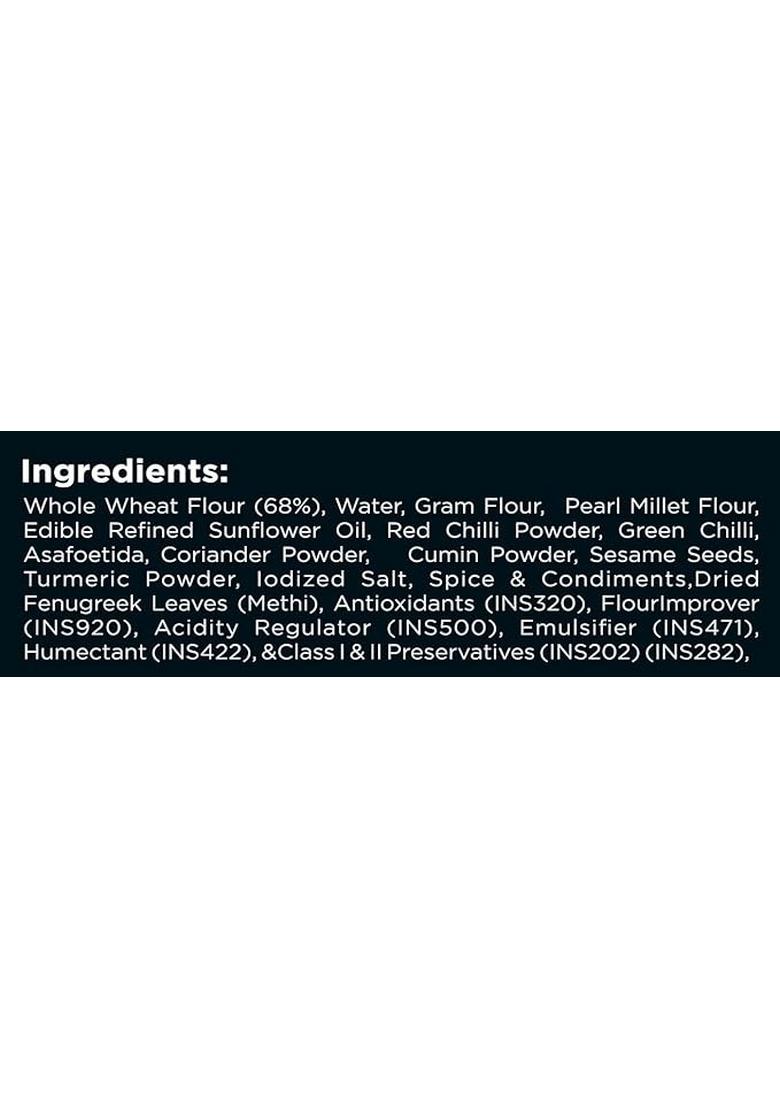 Kekri Methi Thepla 10 Pcs 240G With Free Pickle