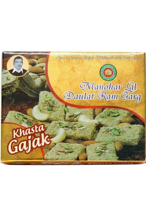Manohar Lal Daulat Ram Garg Shahi Jaggery/Gur Khasta Gazak (500 Gm)