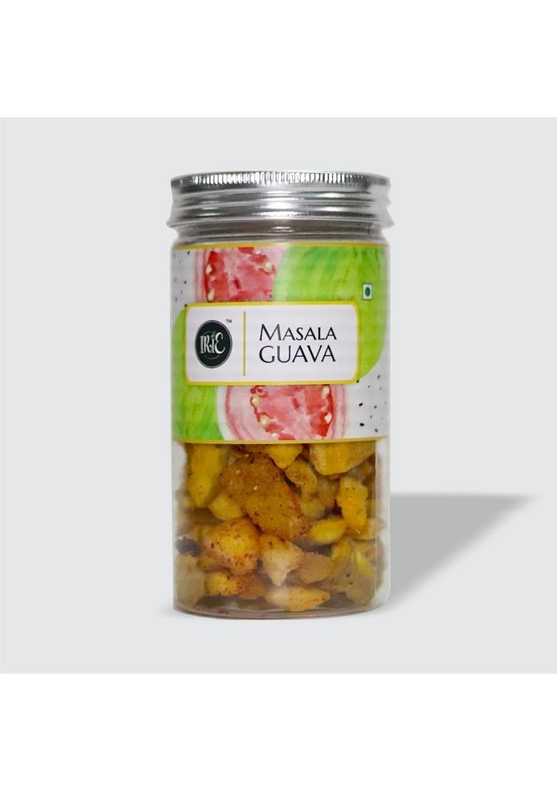 Irie Masala Guava | Spicy & Tangy Dried Snack Rich In Fiber Vitamin C No Added Sugar Preservatives