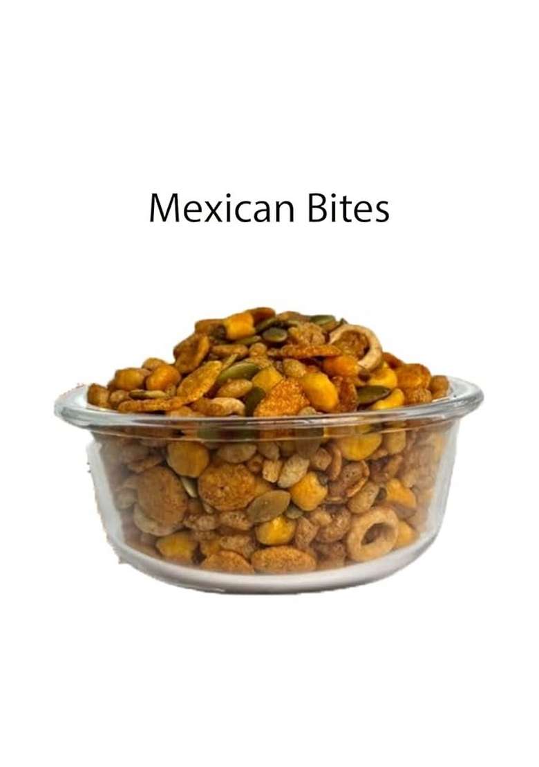 Ketosy Mexican Appetizer Bites 400 Grams, Assorted Flavors | Rice, Corn, Oats And Jowar Puffs With Pumpkin Seeds| Healthy Snacking Mindful Eating Refill Pack - Indya