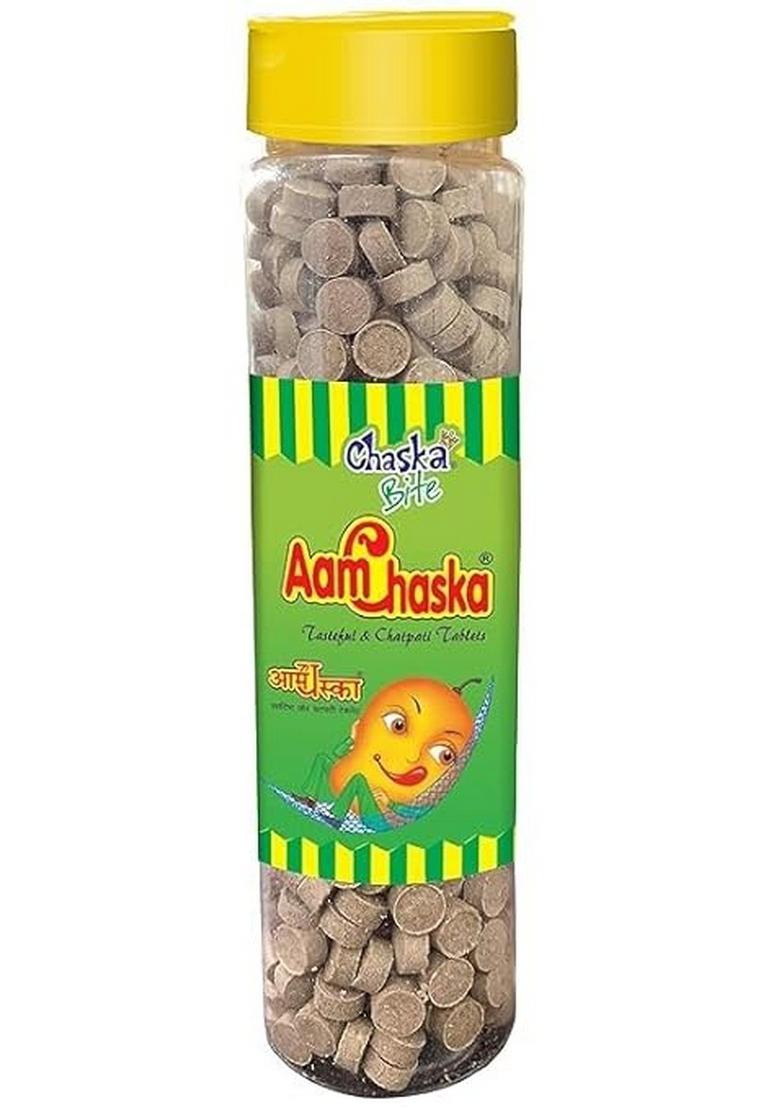 Aam Chaska Bite Chatpati Tablet Dry Mango Candy Digestive Pack Of 1 Chatpata Candy,250 Gram