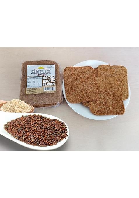 Skeja By Satvik Foods Premium Khakhra Â€“ Made With Sunflower Oil, No Palm Oil Used,Authentic Millet Combo Snack | Roasted & Crispy Healthy Anytime (Millet Combo)