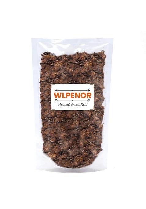 Wlpenor Roasted Areca Nuts (Sliced Supari) Â€“ Thinly Cut Betel Nut For Paan, Mukhwas & Mouth Fresheners | Crisp Texture, Bold Flavor Hygienically Packed (250G)