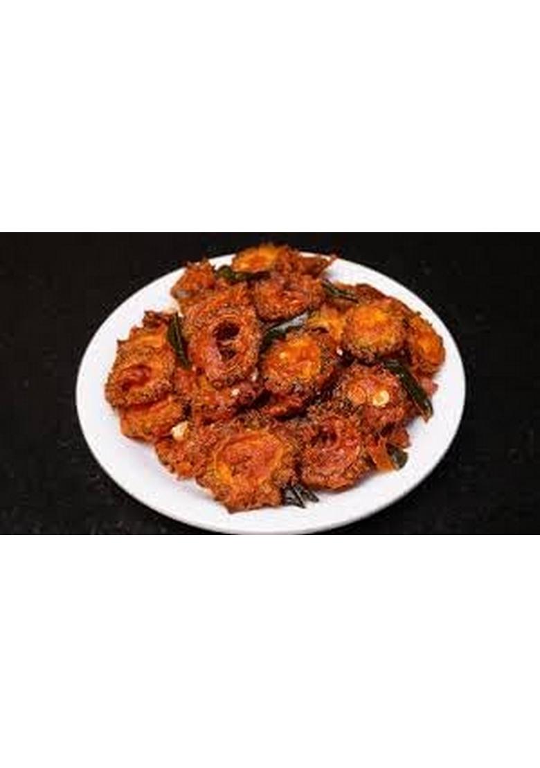 Paithrka Special Crunchy Bitter Gourd Chips 400Gm/Karela Chip/Special Karela Waffers_,Roasted