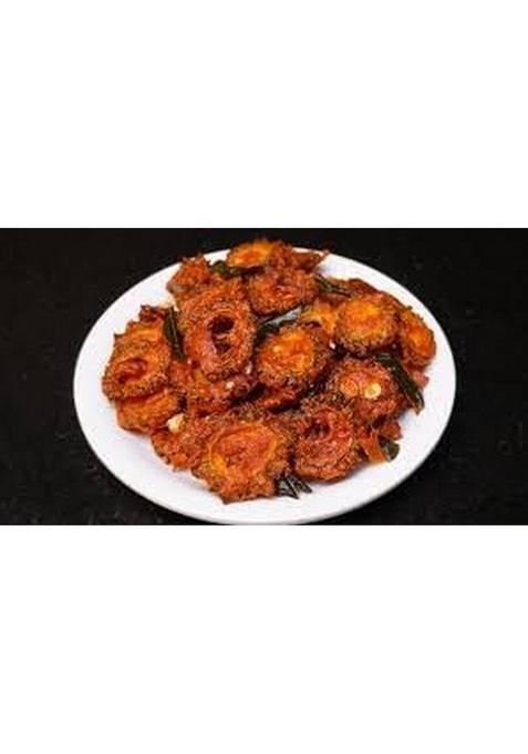 Paithrka Special Crunchy Bitter Gourd Chips 400Gm/Karela Chip/Special Karela Waffers_,Roasted