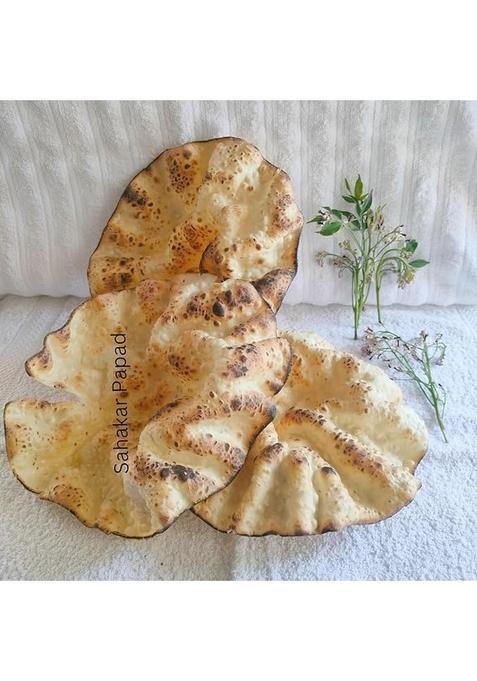 Sahakar Jeera Chilli Rice Papad/Khichiya Papad 400 Gram (Pack Of 1)