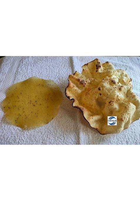 Sahakar Jeera Chilli Rice Papad/Khichiya Papad 400 Gram (Pack Of 1)