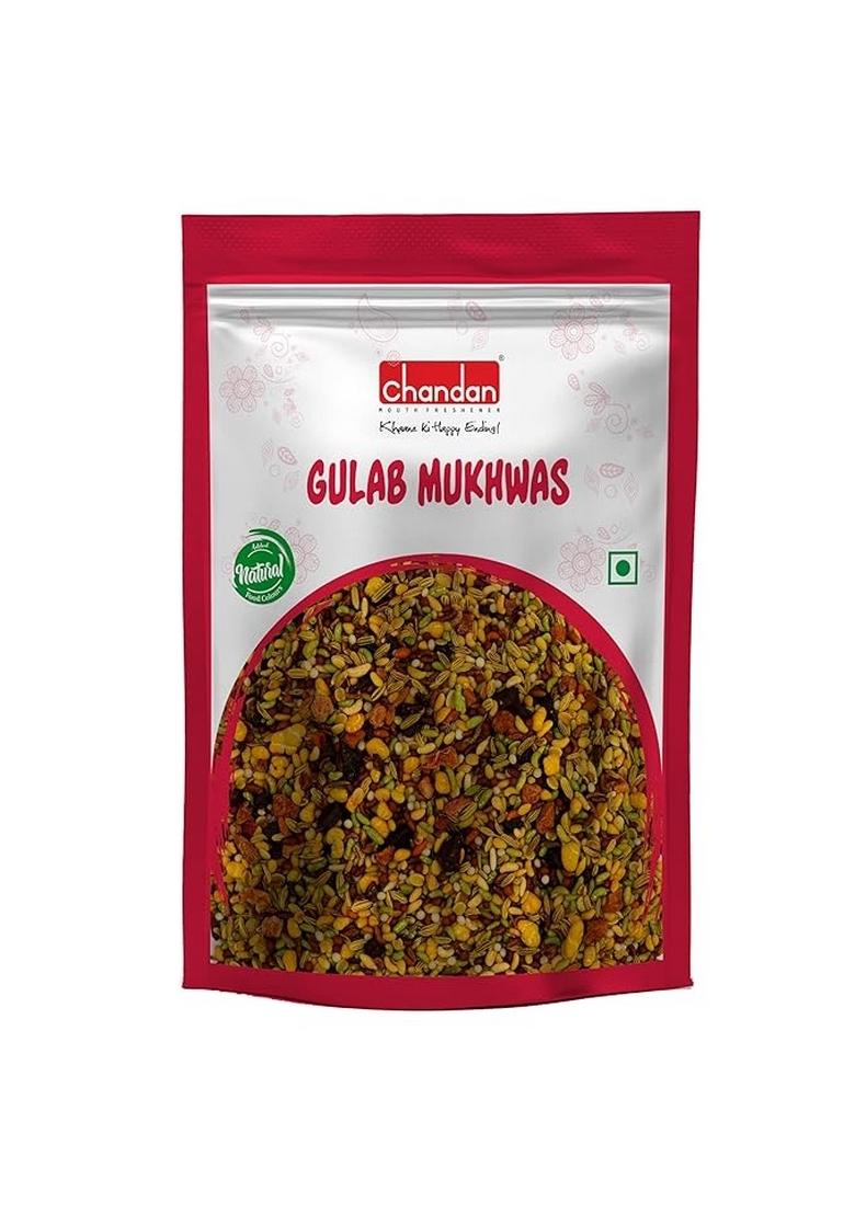 Chandan Mouth Freshener Gulab Mukhwas | 320 gm | Contains Rose Flavoured Mukhwas from Rose Petals