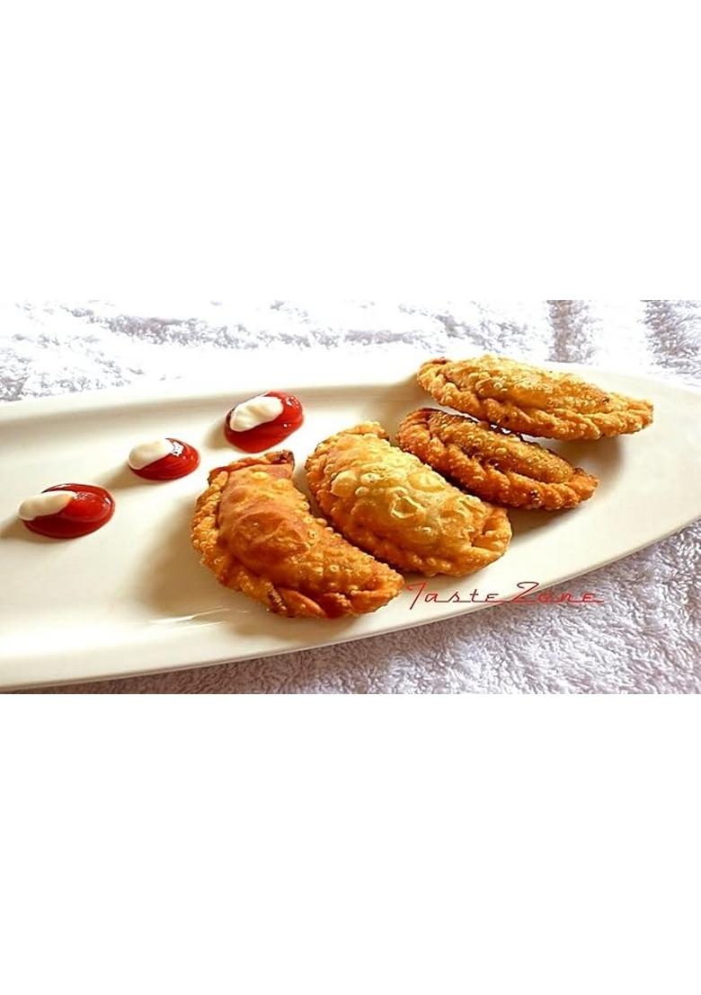 Worth 2 Deal Worth2Deal Kerala Malabar Chicken Samosa 500g | Traditional Kozhi Ada | South Indian Non-Veg Snack | Crispy Chicken Samosa | Ready-to-Eat Malabar Snack