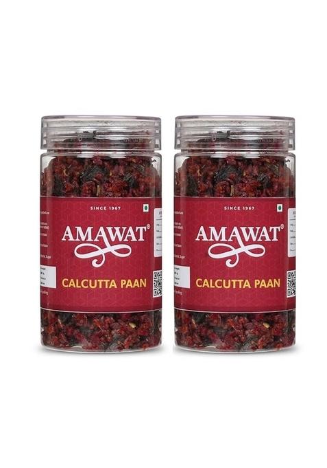 Amawat Calcutta Paan Traditional Mukhwas (300 gm; Pack of 2) |Home Made Mouth Freshener |Paan Mouth freshener