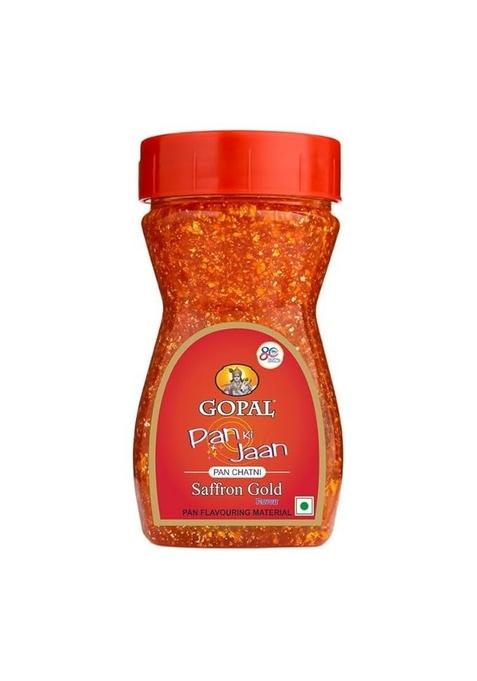 Gopal Pan Ki Jaan Saffron Gold Pan Chatni Mouth Fresheners 200g