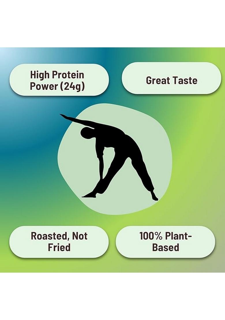 Kravings Roasted Protein Mix Namkeen â€“ 48g Protein per 200g pack (Pack of 2) Delicious Masala Flavor Diabetic-Friendly Snack with 7 Pulses & Seeds High-Protein, Healthy Mix