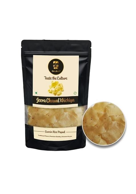 Being Bania Rice Papad, Rajasthani Khichiya-215 Gram|Masala Rice Khichiya|Jeera Chawal Khichiya