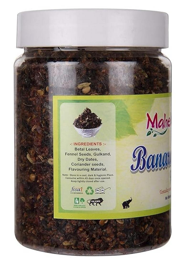 Mahek Banarasi Paan | Pan Mashala Rich Fiber [ Mouth Freshener, Digestive, After Meal, Mukhwas 330Gm (Pack Of 2)
