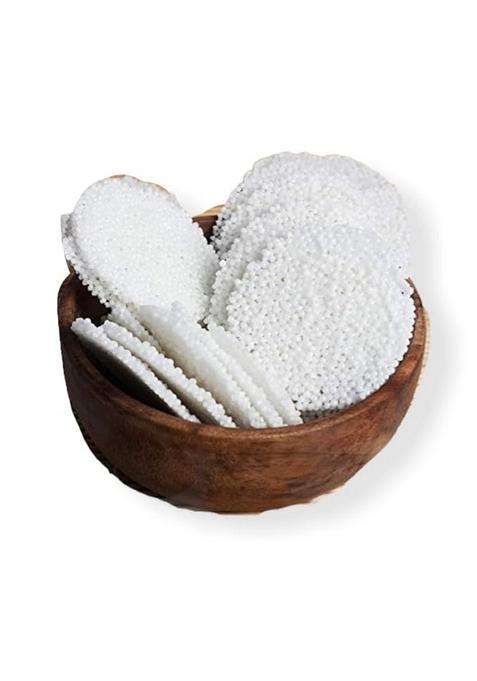 Dry Fruit Hub Sabudana Fresh Papad 400Gm,Sabudana Plain, Upwas For Fasting Pack Of 400Gm