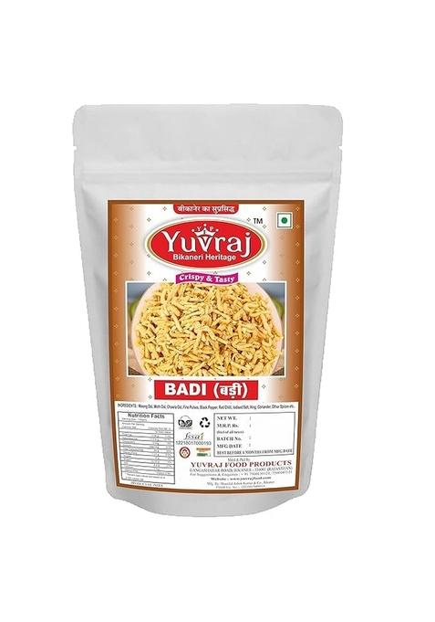 Yuvraj Food Product Moong Badi Rajasthani Marwari Badiya Hand Made By Bikaneri Sukha Sabji Free Kasuri Methi Pouch 400 Gm Pack
