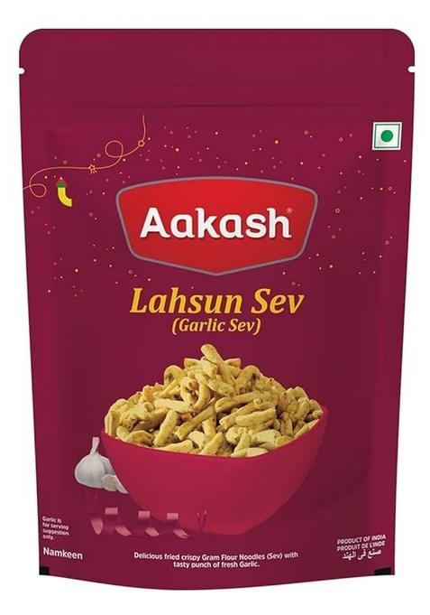 Aakash Namkeen Namkeen'S Lahsun (Garlic) Sev 900G