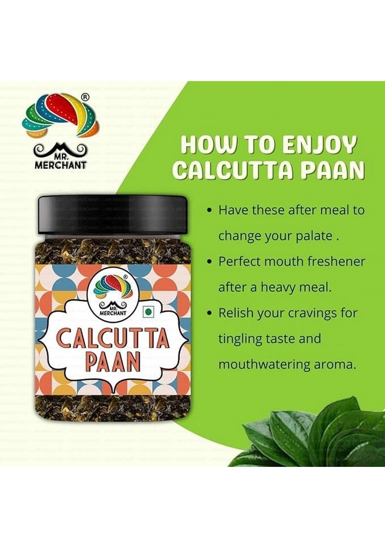 Mr. Merchant Calcutta Meetha Paan Mukhwas, [Mouth Freshener, Digestive, After-Meal Snack] [Jar Pack], 300G