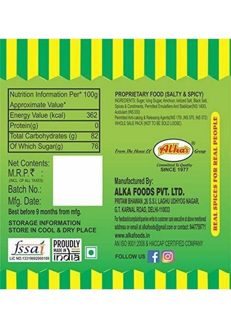 Chaska Bite Aam Chatpati Chatar Matar Candy | Khatti Meethi Digestive Goli Tangy Sweet Tablets Mouth Freshener Pack Of 2 Alkaâ€™S