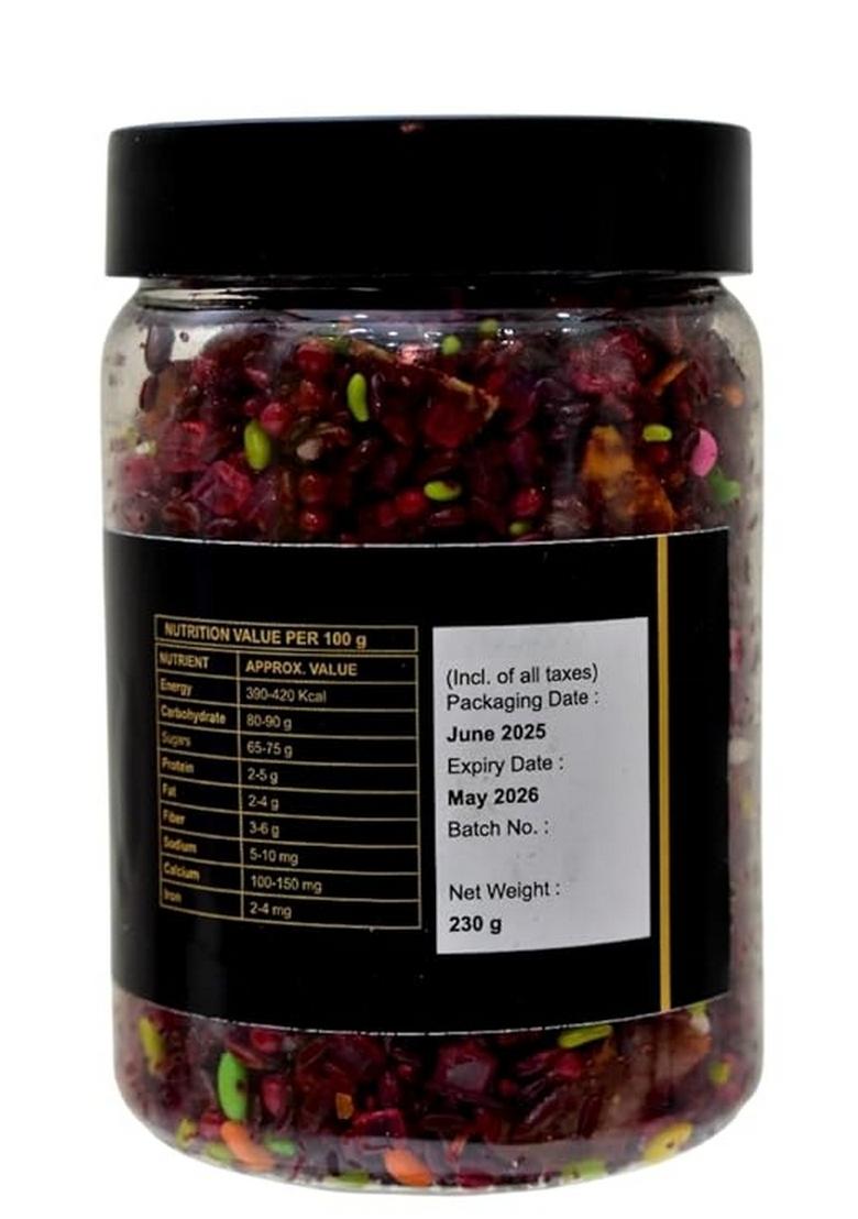 Winne Candy'S Candy Sweet Rose Saunf | Premium Flavored Fennel Seeds Natural Mouth Freshener & Digestive Mukhwas After Meal Refreshing With Traditional Indian