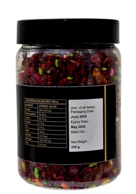 Winne Candy'S Candy Sweet Rose Saunf | Premium Flavored Fennel Seeds Natural Mouth Freshener & Digestive Mukhwas After Meal Refreshing With Traditional Indian