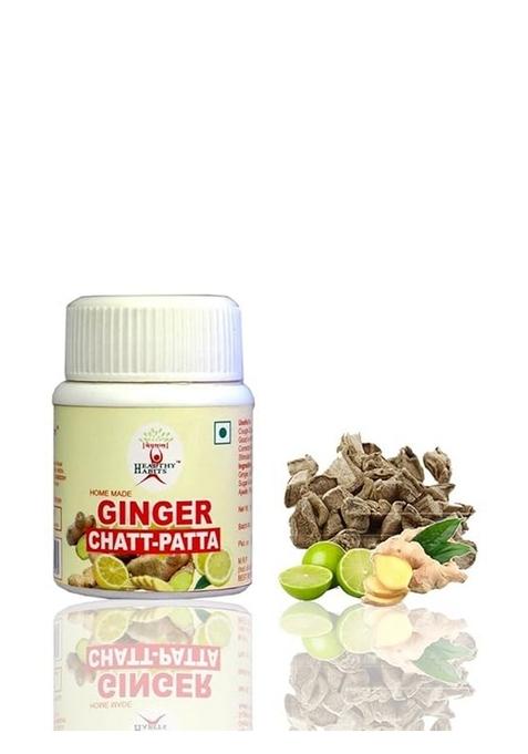 Healthy Habits By Meghsons Herbal Homemade Ginger Chatpata Mouthfreshner I Natural Flakes
