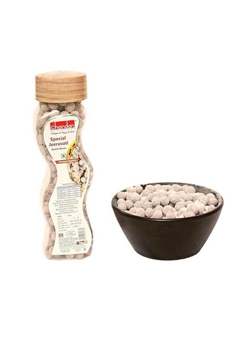 Chandan Mouth Freshener Special Jeera Vati (Jeeragoli) Sweet Cumin Chews | 170 Grams | Aids Digestion and Improves Gut Health
