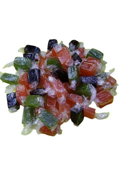 Veganic Mix Alphanso Candy | Mango Candy For Kids And Your Family | Black, Green, Orange Aam Papad Candies | Khatta Meetha Aam Papd (400G)