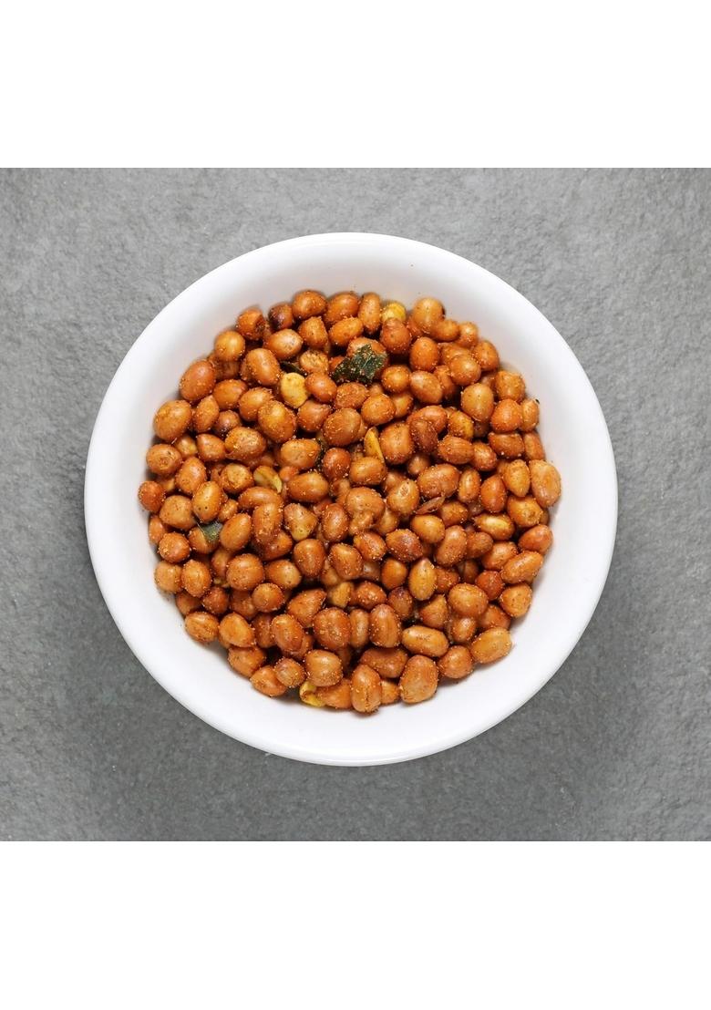 Kalpathystore Kerala Spicy Roasted Peanuts – Crunchy South Indian Snack | 300 g