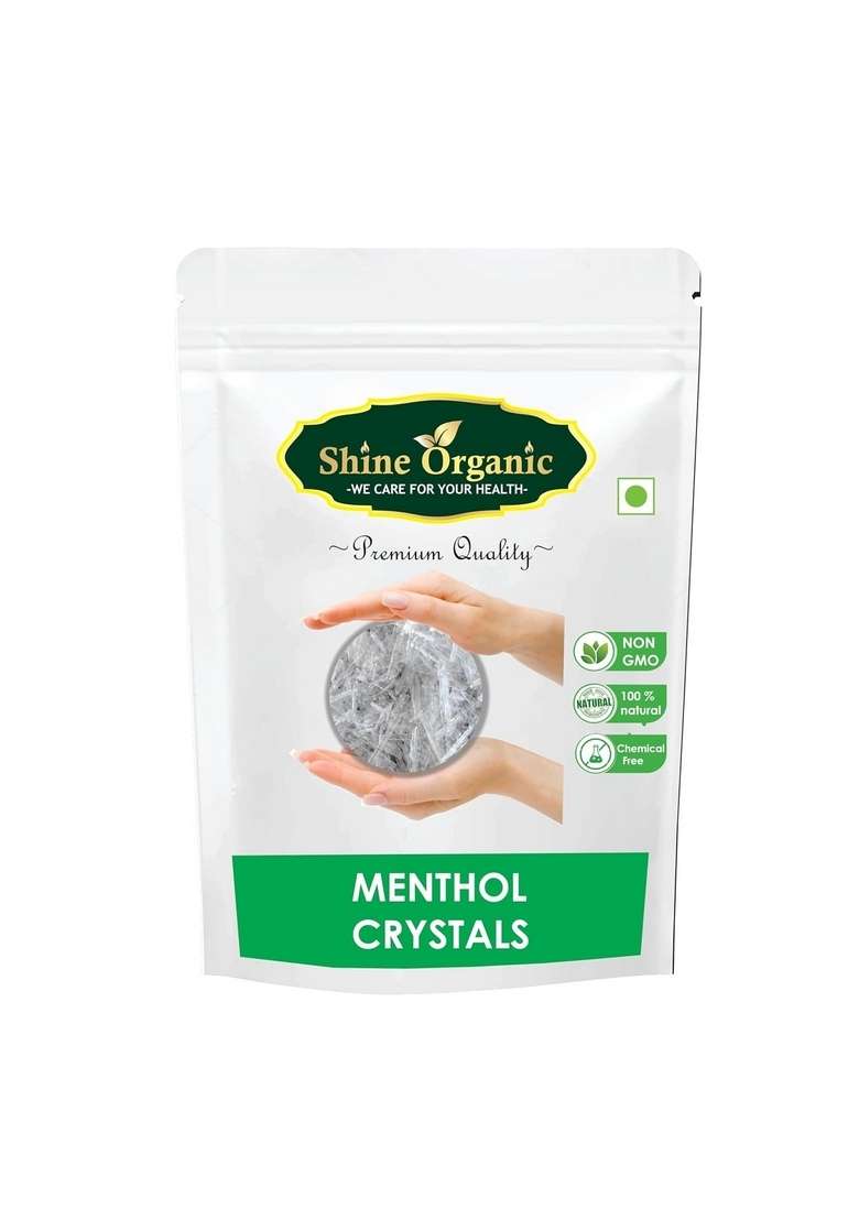 Shine Organic Menthol Crystals for Paan – 50 gm - Indya