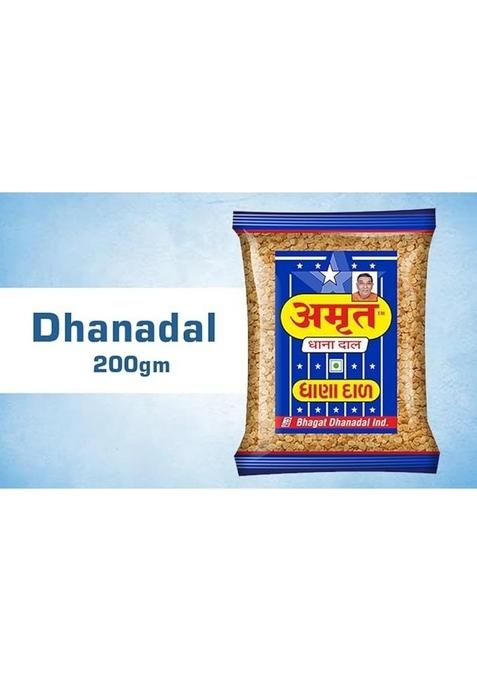 Amrut Dhanadal – Roasted Salty Dhana Dal Mukhwas | 200gm x 4