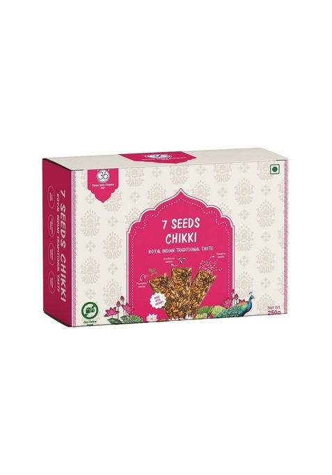 360 Three Sixty Degree Super Seeds Chikki Bars – Jaggery Seed Bars | 250g x 2